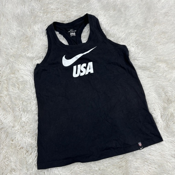 Nike Sportswear Womens Dry Tank Football Soccer Black CJ8751-010 Size S - Picture 2 of 12